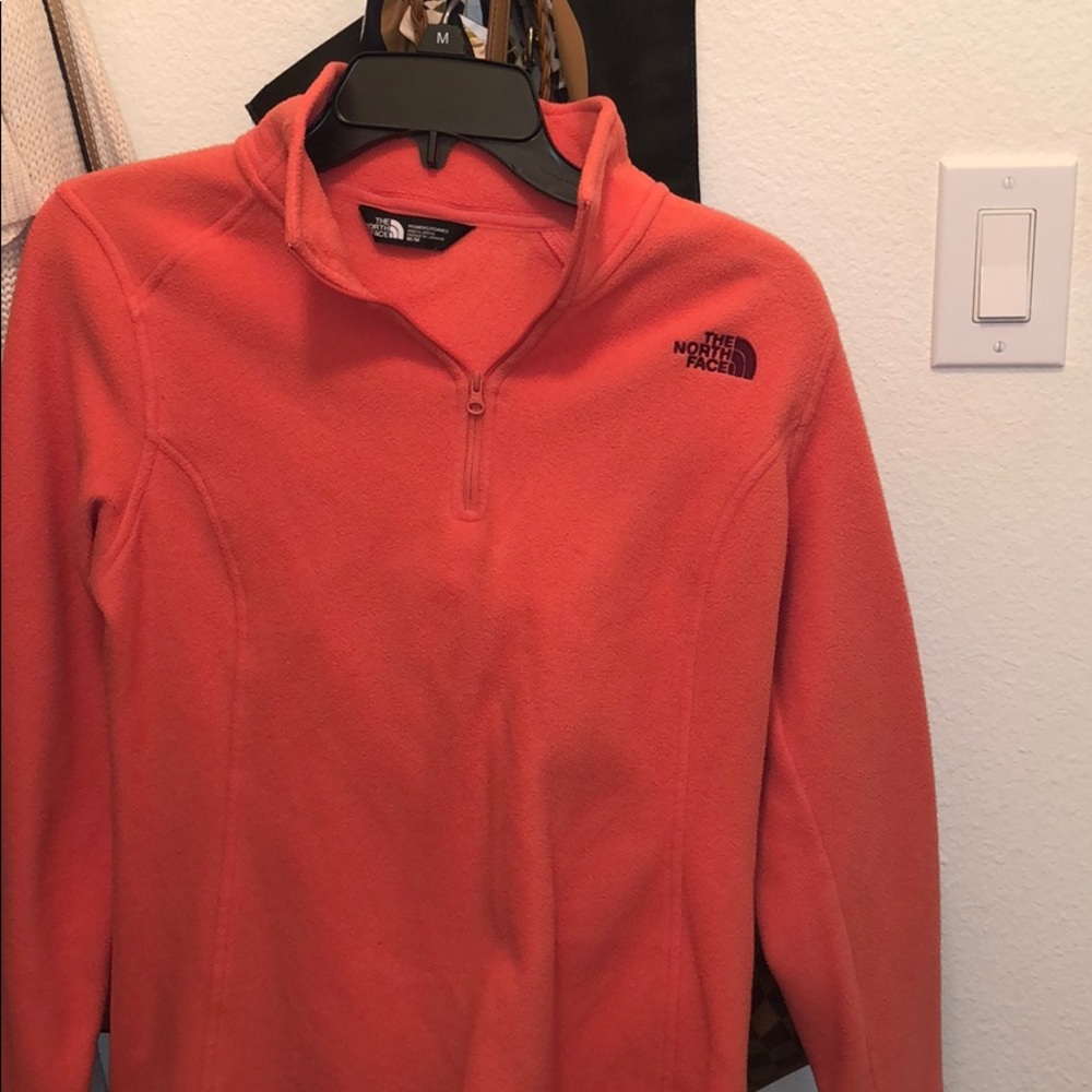 North Face half zip up